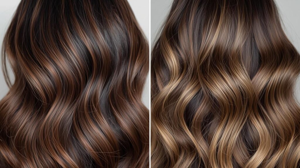 Balayage vs. Highlights: What’s Better for Dark Hair in Houston?