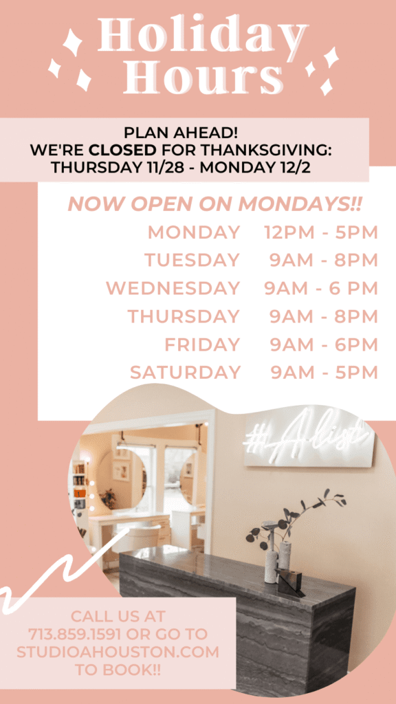 No tricks, just treats at Studio A Salon