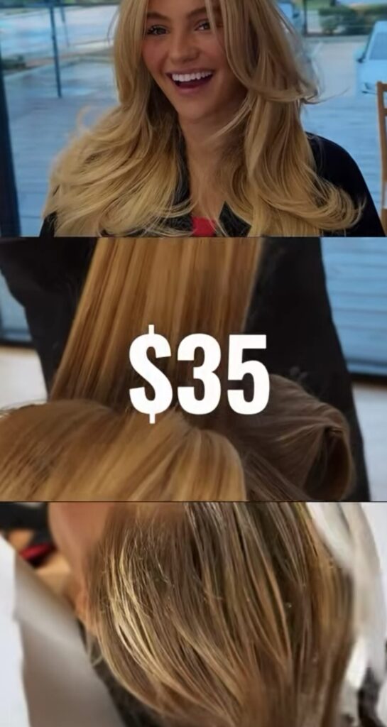 Blowout result from Studio A Salon's $35 monthly promo in Houston