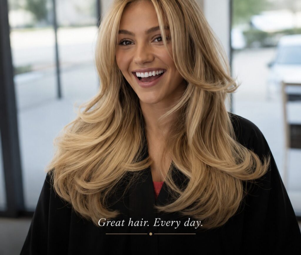 $35 blowout special at Studio A Salon Houston, limited availability